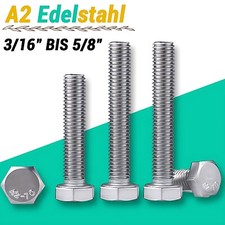 UNF SCHRAUBEN A2 EDELSTAHL