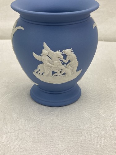 Vase wedgewood blau jasper - vase,