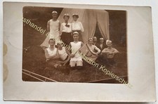orig. Foto AK 1908 Wanderung