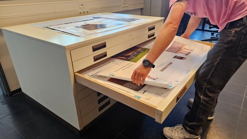 Grafikschrank planschrank - grafikschrank,,