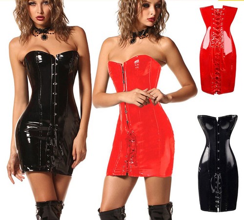 Sexy damen korsage kleid - damen,