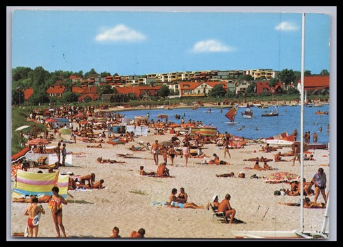 Ansichtskarte ostseeheilbad - ansichtskarte,