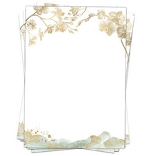 Blatt briefpapier mit - blatt,
