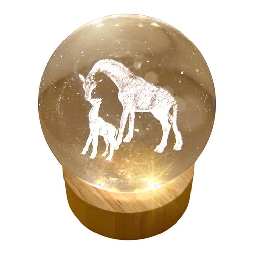 Crystal ball night - night, light