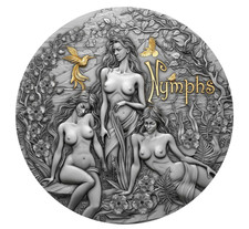 NYMPHS - 2 Oz Silber Münze