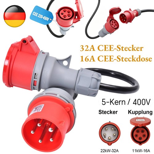 Poliger cee adapter - cee,