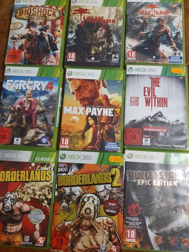 Xbox 360 spiele - xbox, 9x