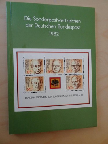 Bund jahrbuch 1982 postfrisch - bund,