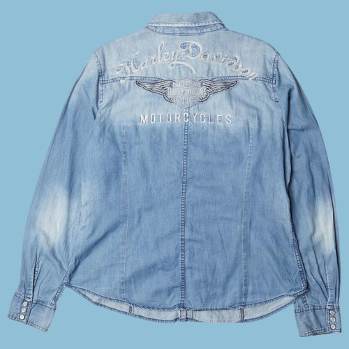 Vintage harley davidson denim - harley,