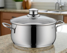 WMF Diadem Plus Bratentopf Ø 20 cm Edelstahl Kochtopf 3,00 Liter Induktion