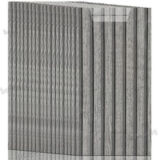 80X Holz Wandpaneele Selbstklebend Holzoptik Wandaufkleber PVC Küche Bad 30x60CM