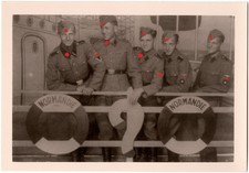 1x Foto Elitesoldaten Frankreich Uniform Normandie  +++TOP+++
