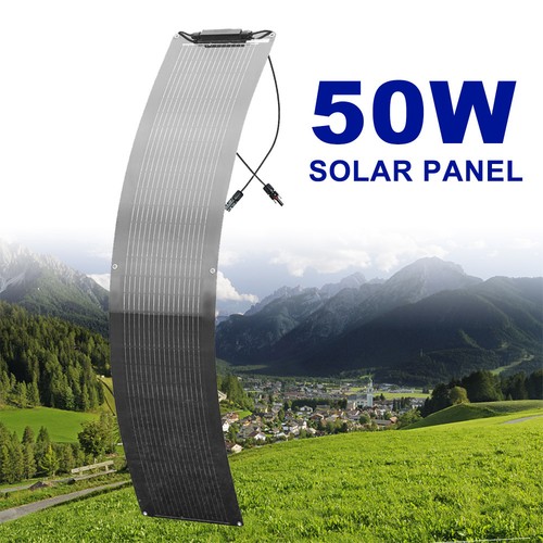 50w flexibel solarpanel - flexibel,