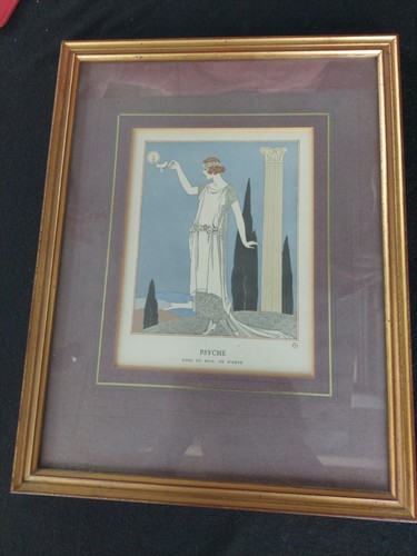 Kunstdruck art deco pochoir - kunstdruck,,