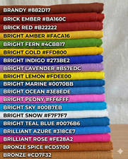 Pure linen fabric by the yard