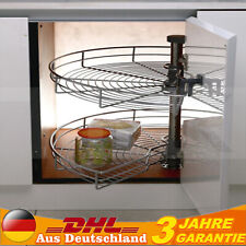 KARUSSELL SCHRANK DREHBODEN ECKSCHRANK  KÜCHE TOPF SCHUBLADE  270° Eckdesign