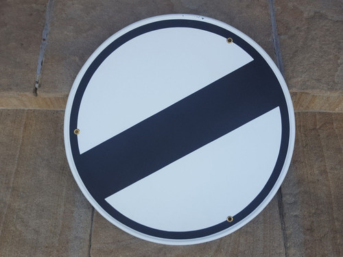 Altes verkehrsschild - altes,