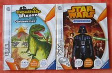 2 Tiptoi Bücher Expedition Wissen Dinosaurier + Star Wars Episode I-VI