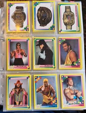 WWF Wrestling Sammelkarten