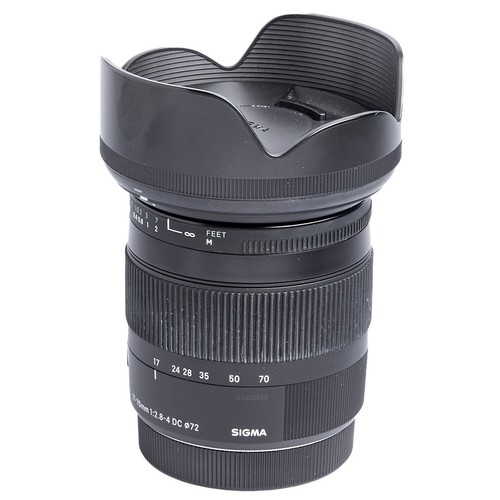 Sigma 70mm 4 dc - sigma, 17-70mm/2,8-4