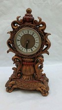 Alte Tischuhr Konsolenuhr  Kaminuhr, Vintage Antikität Dekoration 
