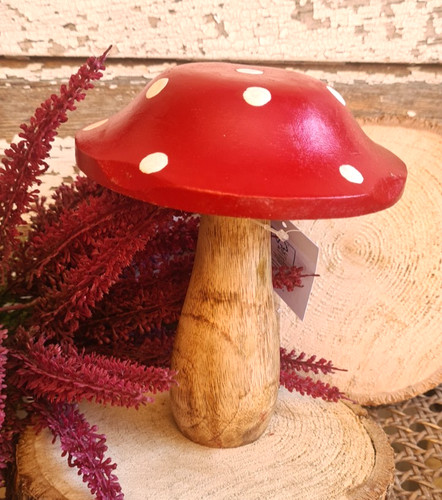 Pilz fliegenpilz holz - pilz, rot