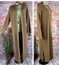 Grob strick mantel cardigan - mantel,