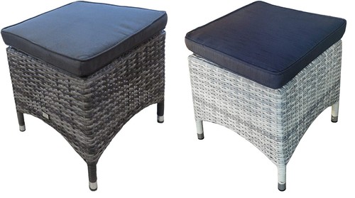 Polyrattan hocker - polyrattan,