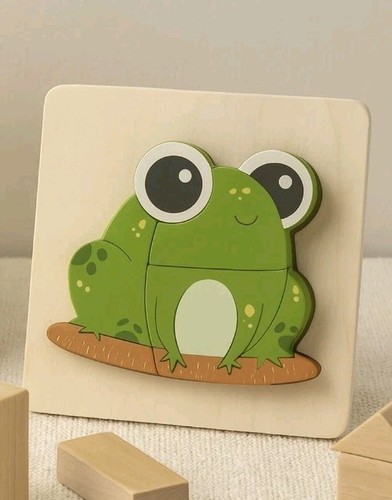 Montessori holzpuzzle - montessori,