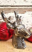 Elch Hirsch  Elchkopf silber