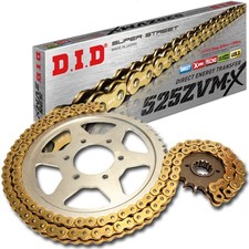 DID Kettensatz Stahl 525ZVM-X G&G Niet für Honda CB 600 F Hornet PC34B Bauj.2000