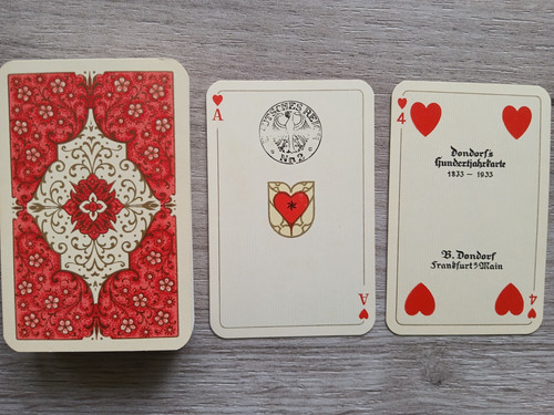 Vtg german playing - vtg, cards