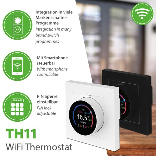 Smart wifi raumthermostat - smart,