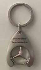 Original Mercedes-Benz Schlüsselanhänger Silber Mercedes-Stern Geschenk