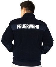 Feuerwehr fleece jacke navy - fleece,