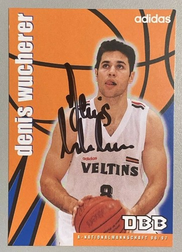 Denis wucherer autogramm - wucherer, |