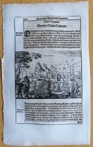 Olearius original kupferstich - original,