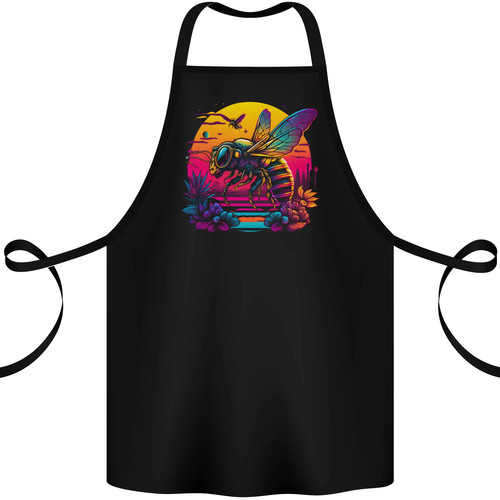 Ein retrowave bienen retro - retrowave,