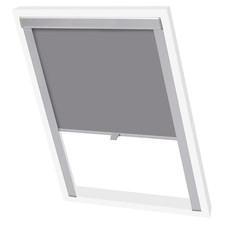 Verdunklungsrollo Dachfensterrollo Grau UK08 Velux Fenstersystem Verdunklung