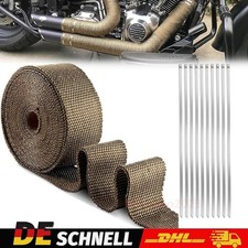 Hitzeschutzband 10m Titan