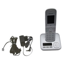 Panasonic KX-TGH720GG Schnurlostelefon mit Anrufbeantworter (DECT Telefon, strah
