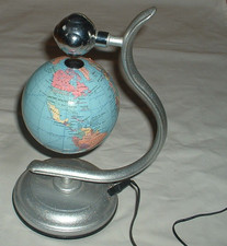 Freischwebender Globus, Magnet-Schwebebasis, ca 10cm Ø