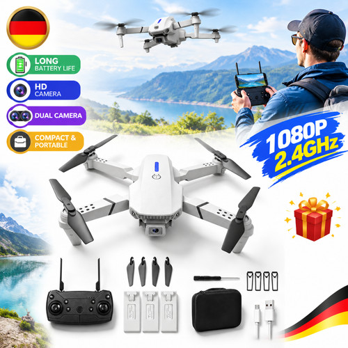 Faltbar quadrocopter 1080p - faltbar,