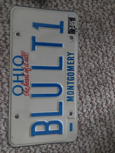 Original nummernschild - -,