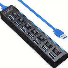 USB 3.0 Hub 7-Port mit