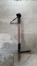 Einbein- Stativ Monopod Aluminium  60 cm- 140 cm mit Schnellwechselplatte