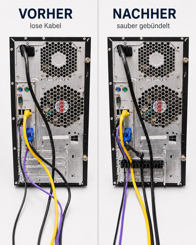 Kabelhalter pci slot - pc, –