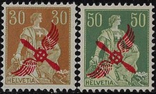 1919-20 Schweiz Luftpost