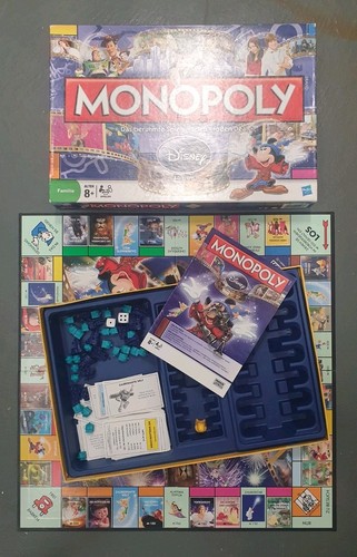 Monopoly disney edition hasbro - disney,