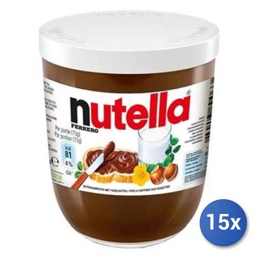 15x ferrero nutella gläser - nutella,